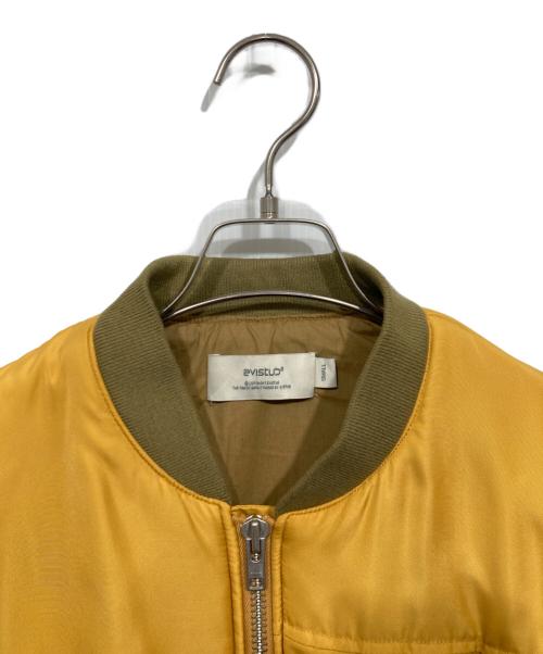 EVISTUB（エヴィスタブ）EVISTUB (エヴィスタブ) フリースジャケット イエロー サイズ:Ｓの古着・服飾アイテム