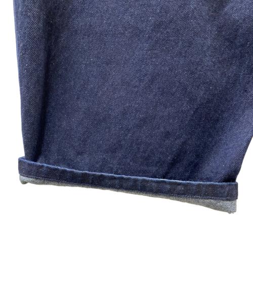 EVISTUB J（EVISTUB J）EVISTUB J (EVISTUB J) ワイドデニムパンツ インディゴ サイズ:Mの古着・服飾アイテム