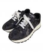 PRADAプラダ）の古着「ローカットスニーカー」｜グレー×ブラック