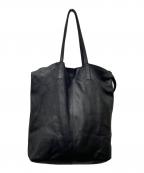 morpheeモルフェ）の古着「ゴートレザー 3WAY LARGE TOTE/ラージトートバッグ」｜ブラック