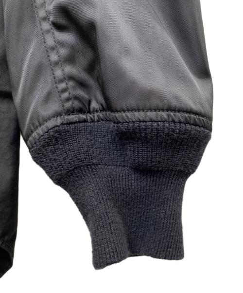 COMME des GARCONS HOMME（コムデギャルソン オム）COMME des GARCONS HOMME (コムデギャルソン オム) ミリタリーアーム切替シャツ ブラック サイズ:Mの古着・服飾アイテム