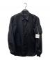 COMME des GARCONS HOMME（コムデギャルソン オム）の古着「ミリタリーアーム切替シャツ」｜ブラック