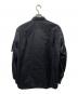 COMME des GARCONS HOMME (コムデギャルソン オム) ミリタリーアーム切替シャツ ブラック サイズ:M：18000円