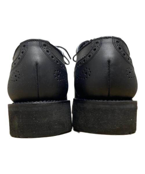 foot the coacher（フットザコーチャー）foot the coacher (フットザコーチャー) メダリオンシューズ ブラック サイズ:7 /12の古着・服飾アイテム