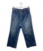 journal standard luxeジャーナルスタンダード ラックス）の古着「12OZデニム フラムパンツ デニムパンツ」｜インディゴ