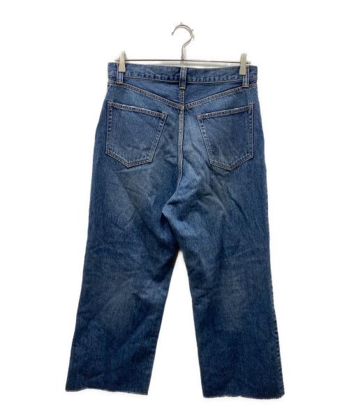 journal standard luxe（ジャーナルスタンダード ラックス）JOURNAL STANDARD LUXE (ジャーナルスタンダード ラックス) 12OZデニム フラムパンツ デニムパンツ インディゴ サイズ:Mの古着・服飾アイテム