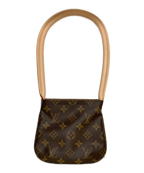 LOUIS VUITTON（ルイ ヴィトン）LOUIS VUITTON (ルイ ヴィトン) COMME des GARCONS (コムデギャルソン) コムデギャルソンコラボ PARTY BAGUE GM ハンドバッグ ブラウンの古着・服飾アイテム