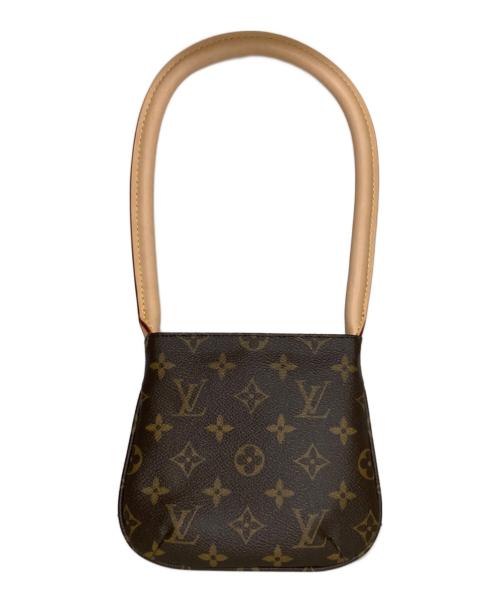 LOUIS VUITTON（ルイ ヴィトン）LOUIS VUITTON (ルイ ヴィトン) COMME des GARCONS (コムデギャルソン) コムデギャルソンコラボ PARTY BAGUE GM ハンドバッグ ブラウンの古着・服飾アイテム