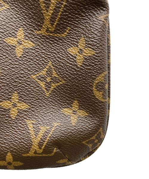 LOUIS VUITTON（ルイ ヴィトン）LOUIS VUITTON (ルイ ヴィトン) COMME des GARCONS (コムデギャルソン) コムデギャルソンコラボ PARTY BAGUE GM ハンドバッグ ブラウンの古着・服飾アイテム