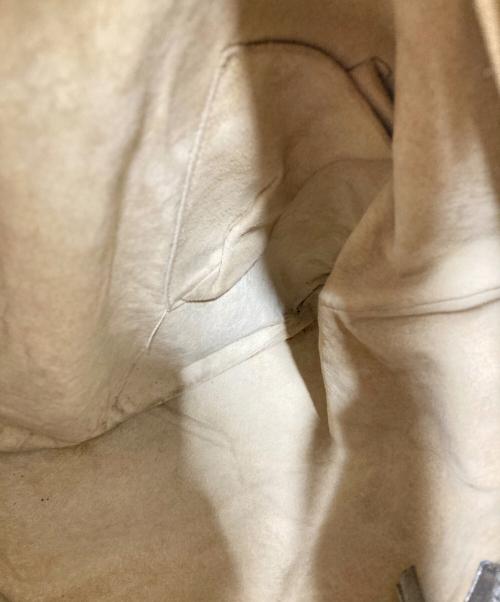 BOTTEGA VENETA（ボッテガベネタ）BOTTEGA VENETA (ボッテガベネタ) イントレチャート ワンショルダーバッグ シャンパンゴールドの古着・服飾アイテム