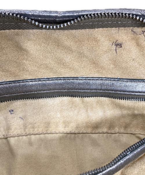 BOTTEGA VENETA（ボッテガベネタ）BOTTEGA VENETA (ボッテガベネタ) イントレチャート ワンショルダーバッグ シャンパンゴールドの古着・服飾アイテム