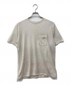 Icebreakerアイスブレーカー）の古着「150 ショートスリーブ ウール ポケット Tシャツ」｜グレー