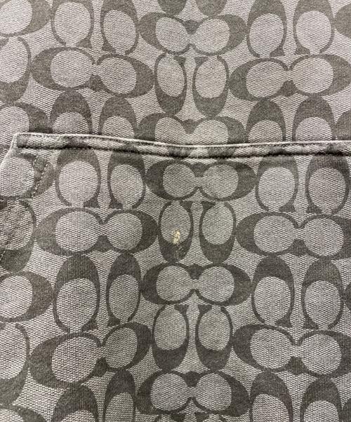 COACH（コーチ）COACH (コーチ) Cロゴ シグネチャー スウェット パーカー ブラック サイズ:不明（タグ消え）の古着・服飾アイテム