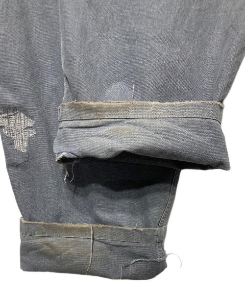 flagstuff（フラグスタフ）flagstuff (フラグスタフ) BORO DUCK PANTS グレー サイズ:Ｍの古着・服飾アイテム