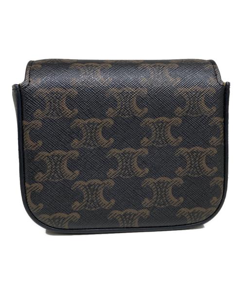 CELINE（セリーヌ）CELINE (セリーヌ) ミニクロード/トリオンキャンバス＆カーフスキン ブラウン サイズ:OneSizeの古着・服飾アイテム