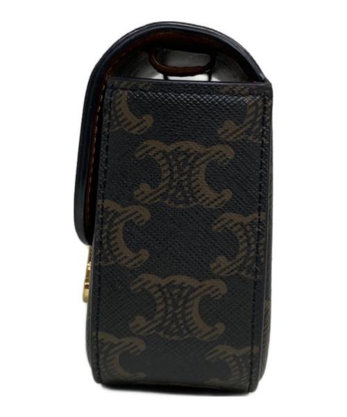 CELINE（セリーヌ）CELINE (セリーヌ) ミニクロード/トリオンキャンバス＆カーフスキン ブラウン サイズ:OneSizeの古着・服飾アイテム