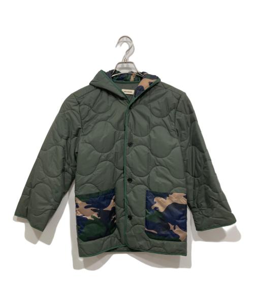 Zadig&Voltaire（ザディグエヴォルテール）Zadig&Voltaire (ザディグエヴォルテール) スタッズミリタリージャケット/ライナー付き グリーン サイズ:XSの古着・服飾アイテム