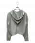 FOXEY (フォクシー) ニットジップパーカー グレー サイズ:38：9000円