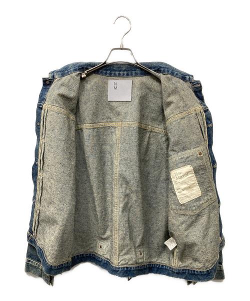 New Manual（ニュー・マニュアル）New Manual (ニュー・マニュアル) LV36's T-BACK JACKET デニムジャケット ブルー サイズ:Freeの古着・服飾アイテム