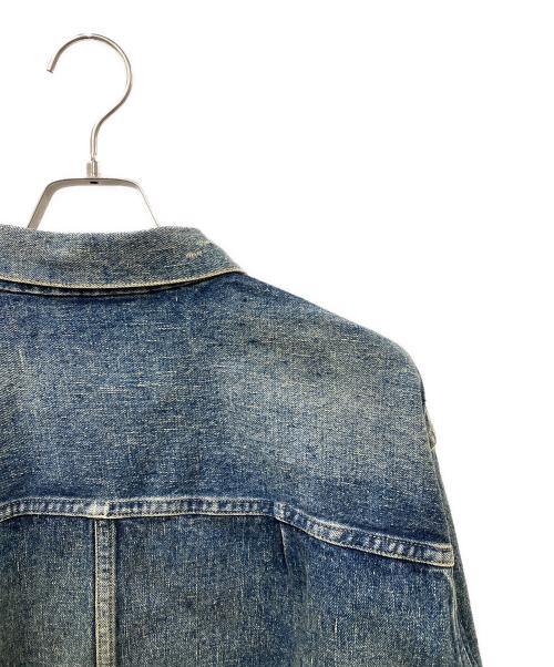New Manual（ニュー・マニュアル）New Manual (ニュー・マニュアル) LV36's T-BACK JACKET デニムジャケット ブルー サイズ:Freeの古着・服飾アイテム