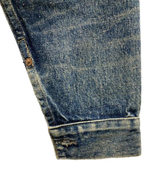 New Manual（ニュー・マニュアル）New Manual (ニュー・マニュアル) LV36's T-BACK JACKET デニムジャケット ブルー サイズ:Freeの古着・服飾アイテム