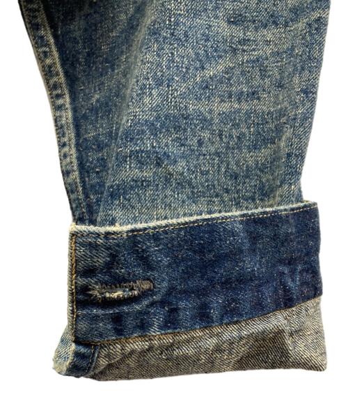 New Manual（ニュー・マニュアル）New Manual (ニュー・マニュアル) LV36's T-BACK JACKET デニムジャケット ブルー サイズ:Freeの古着・服飾アイテム