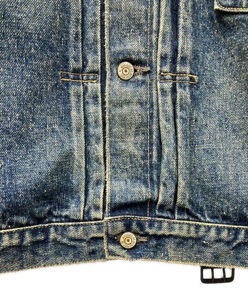 New Manual（ニュー・マニュアル）New Manual (ニュー・マニュアル) LV36's T-BACK JACKET デニムジャケット ブルー サイズ:Freeの古着・服飾アイテム