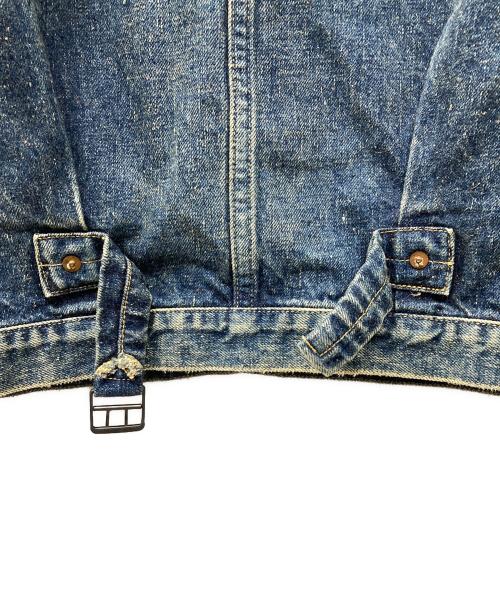New Manual（ニュー・マニュアル）New Manual (ニュー・マニュアル) LV36's T-BACK JACKET デニムジャケット ブルー サイズ:Freeの古着・服飾アイテム