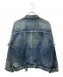 New Manual (ニュー・マニュアル) LV36's T-BACK JACKET デニムジャケット ブルー サイズ:Free：80000円