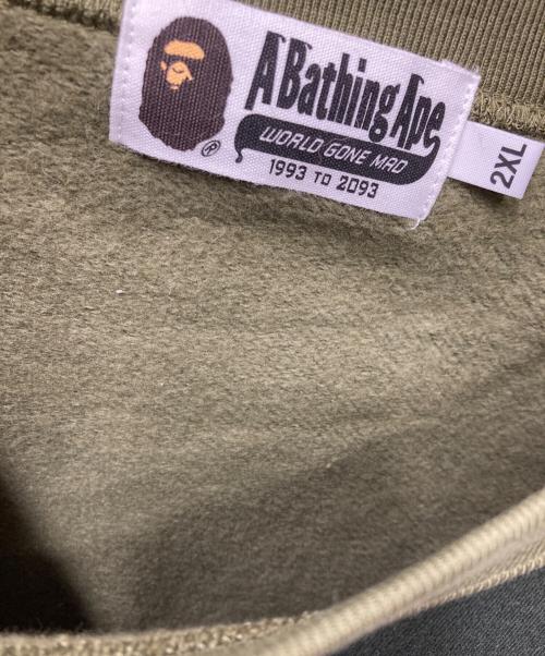 A BATHING APE（ア ベイシング エイプ）A BATHING APE (ア ベイシング エイプ) 1ST CAMO CREWNECK SWEATSHIRT スウェット グリーン サイズ:2XLの古着・服飾アイテム
