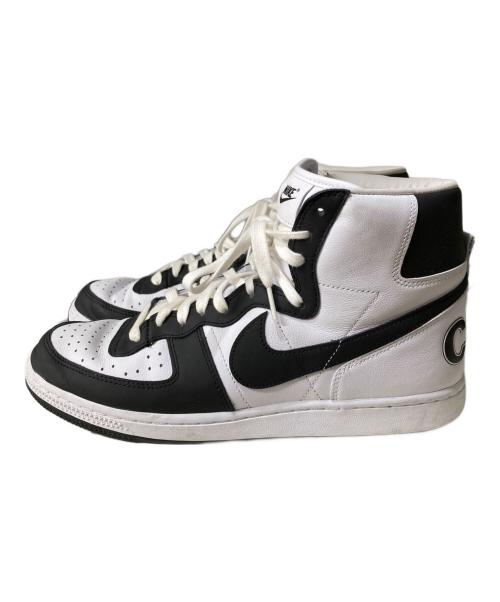 NIKE（ナイキ）NIKE (ナイキ) COMME des GARCONS HOMME PLUS (コムデギャルソンオムプリュス) TERMINATOR HIGH SP/ターミネーターハイ ホワイト サイズ:29cmの古着・服飾アイテム