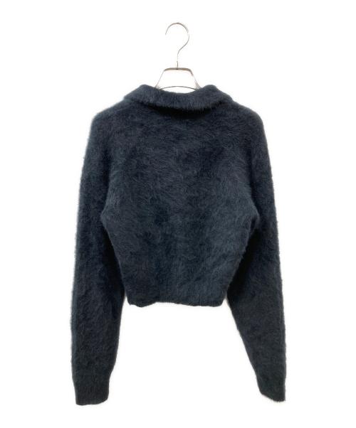 MAISON SPECIAL（メゾンスペシャル）MAISON SPECIAL (メゾンスペシャル) Fox Cashmere Knit Cardigan ブラック サイズ:Freeの古着・服飾アイテム