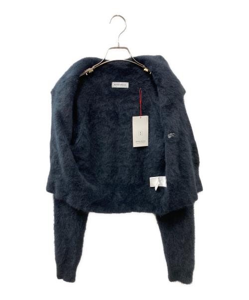 MAISON SPECIAL（メゾンスペシャル）MAISON SPECIAL (メゾンスペシャル) Fox Cashmere Knit Cardigan ブラック サイズ:Freeの古着・服飾アイテム