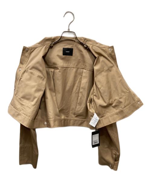 SORIN（ソリン）SORIN (ソリン) Twill Big Pockets Cropped jacket ベージュ サイズ:38の古着・服飾アイテム