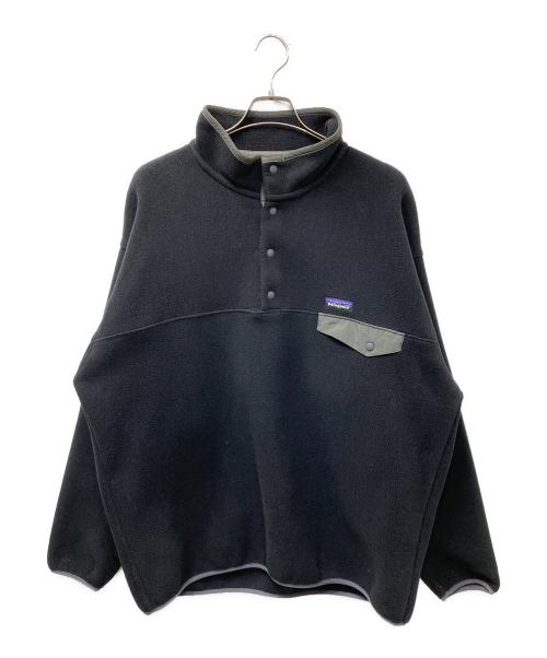 Patagonia（パタゴニア）Patagonia (パタゴニア) シンチラ スナップ フリースジャケット ブラック サイズ:XLの古着・服飾アイテム
