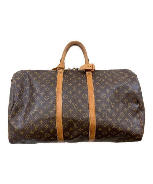 LOUIS VUITTON（ルイ ヴィトン）LOUIS VUITTON (ルイ ヴィトン) キーポル50 トラベルバッグ ブラウン サイズ:50の古着・服飾アイテム
