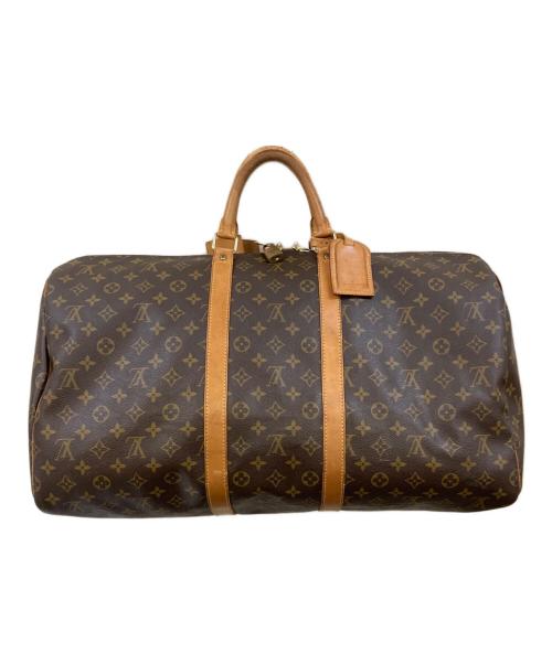 LOUIS VUITTON（ルイ ヴィトン）LOUIS VUITTON (ルイ ヴィトン) キーポル50 トラベルバッグ ブラウン サイズ:50の古着・服飾アイテム