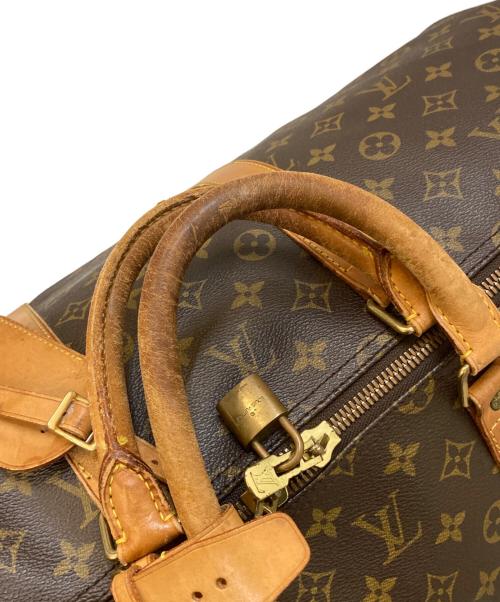LOUIS VUITTON（ルイ ヴィトン）LOUIS VUITTON (ルイ ヴィトン) キーポル50 トラベルバッグ ブラウン サイズ:50の古着・服飾アイテム