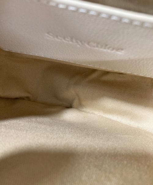 SEE BY CHLOE（シーバイクロエ）SEE BY CHLOE (シーバイクロエ) Mara イブニングバッグ ベージュの古着・服飾アイテム