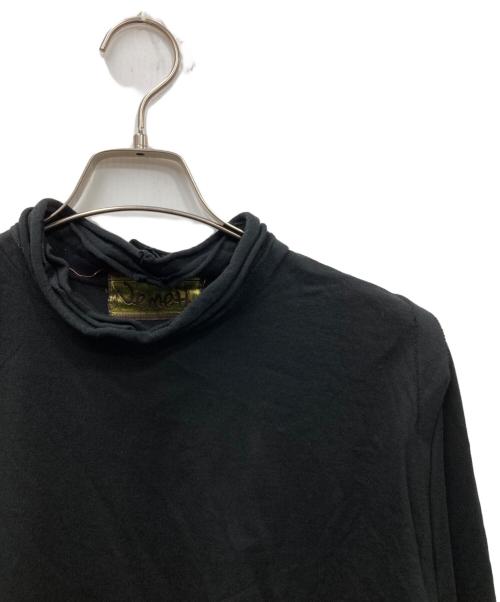 NEMETH（ネメス）Nemeth (ネメス) インサイドアウトロングスリーブＴシャツ ブラック サイズ:Lの古着・服飾アイテム