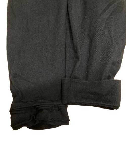 NEMETH（ネメス）Nemeth (ネメス) インサイドアウトロングスリーブＴシャツ ブラック サイズ:Lの古着・服飾アイテム