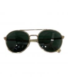 BURBERRY（バーバリー）の古着「サングラス」｜ゴールド