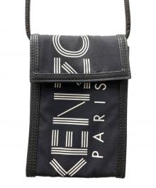 KENZO（ケンゾー）の古着「PHONE HOLDER ON STRAP」｜ブラック