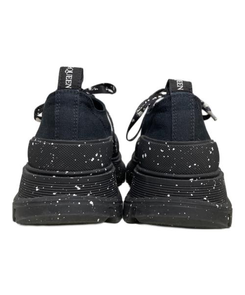 ALEXANDER McQUEEN（アレキサンダーマックイーン）ALEXANDER McQUEEN (アレキサンダーマックイーン) TREAD SLICK CLOTH LOW TRAINERS ブラック サイズ:41 1/2の古着・服飾アイテム