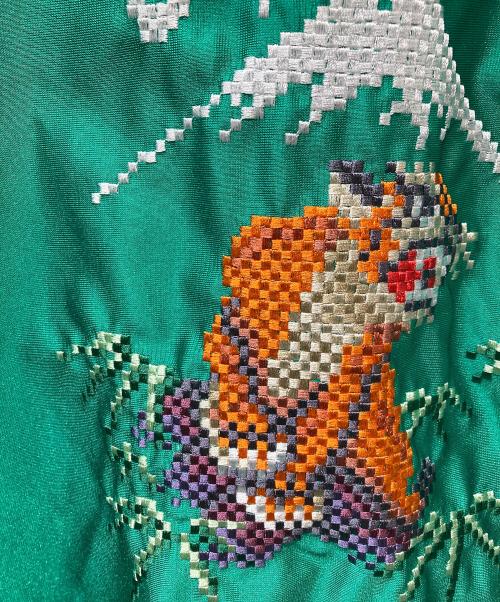 PUMA（プーマ）PUMA (プーマ) T7 TRACK JACKET SKA MIJ スタジャン グリーン サイズ:XLの古着・服飾アイテム