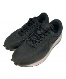 NIKE×sacai（ナイキ×サカイ）の古着「LDWaffle Black NYLON ローカットスニーカー」｜ブラック