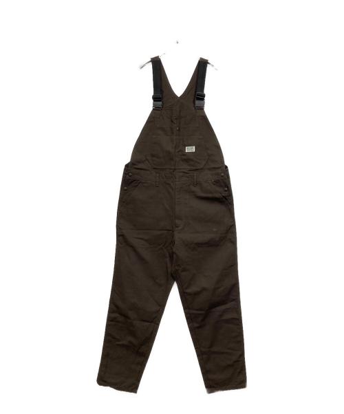 BACK CHANNEL（バックチャンネル）BACK CHANNEL (バックチャンネル) オーバーオール ブラウン サイズ:Lの古着・服飾アイテム