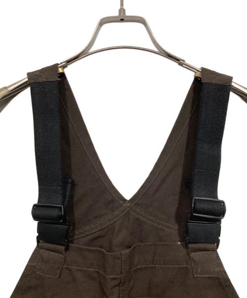 BACK CHANNEL（バックチャンネル）BACK CHANNEL (バックチャンネル) オーバーオール ブラウン サイズ:Lの古着・服飾アイテム