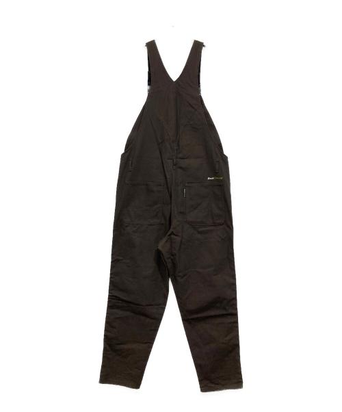 BACK CHANNEL（バックチャンネル）BACK CHANNEL (バックチャンネル) オーバーオール ブラウン サイズ:Lの古着・服飾アイテム