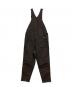 BACK CHANNEL (バックチャンネル) オーバーオール ブラウン サイズ:L：4000円